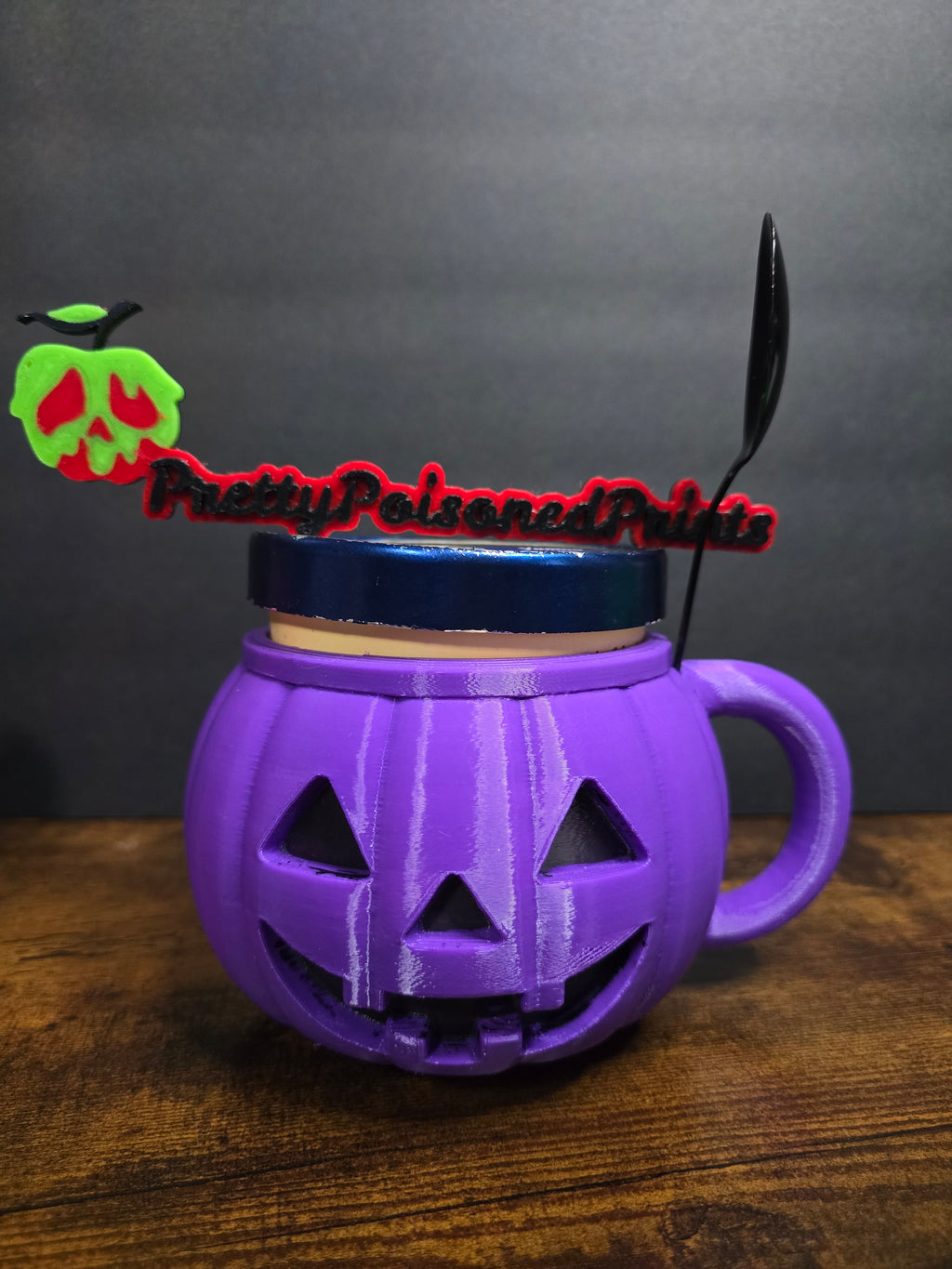 🎃 Jack-O’-Lantern Ice Cream Pint Holder