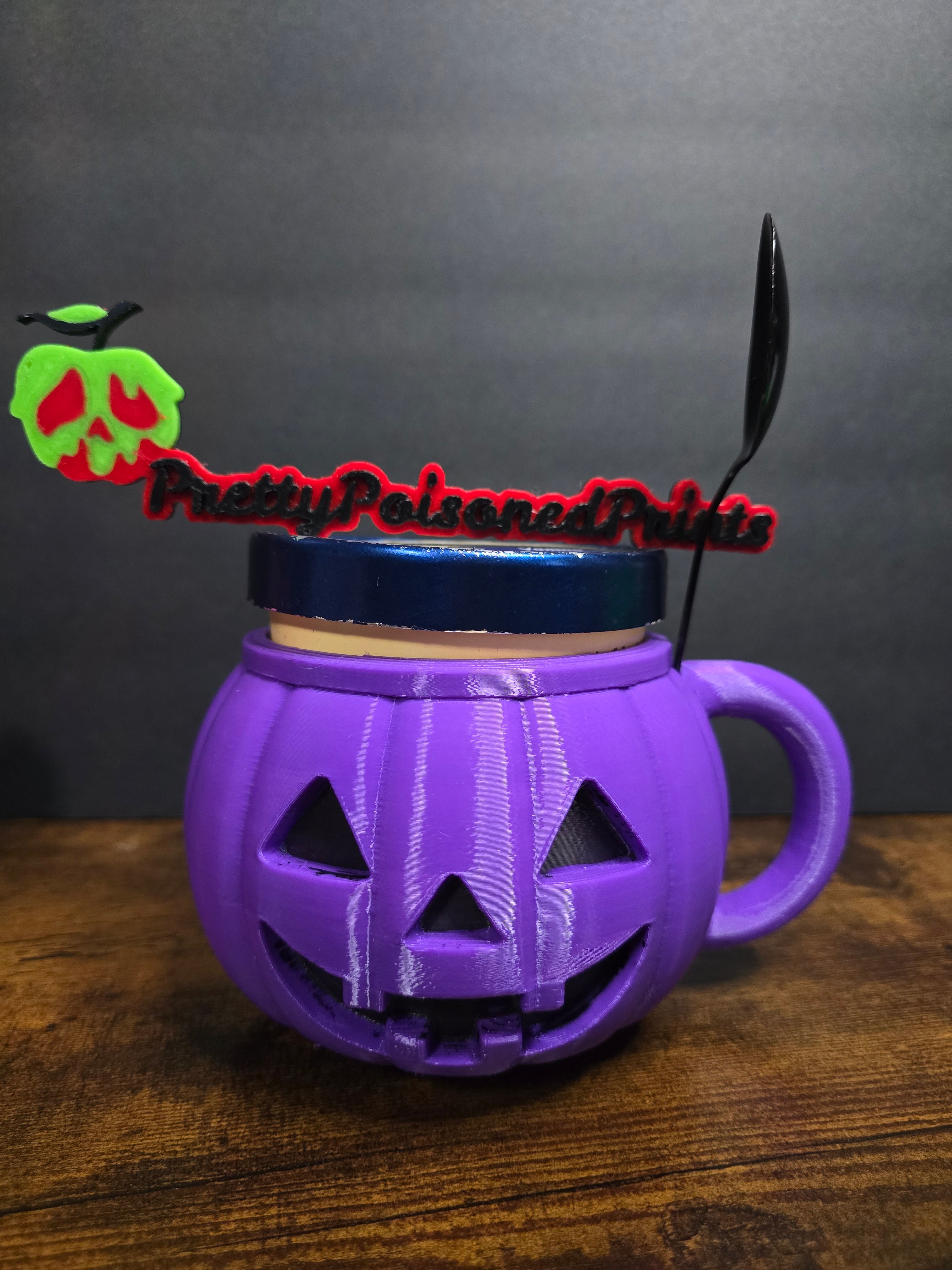 🎃 Jack-O’-Lantern Ice Cream Pint Holder