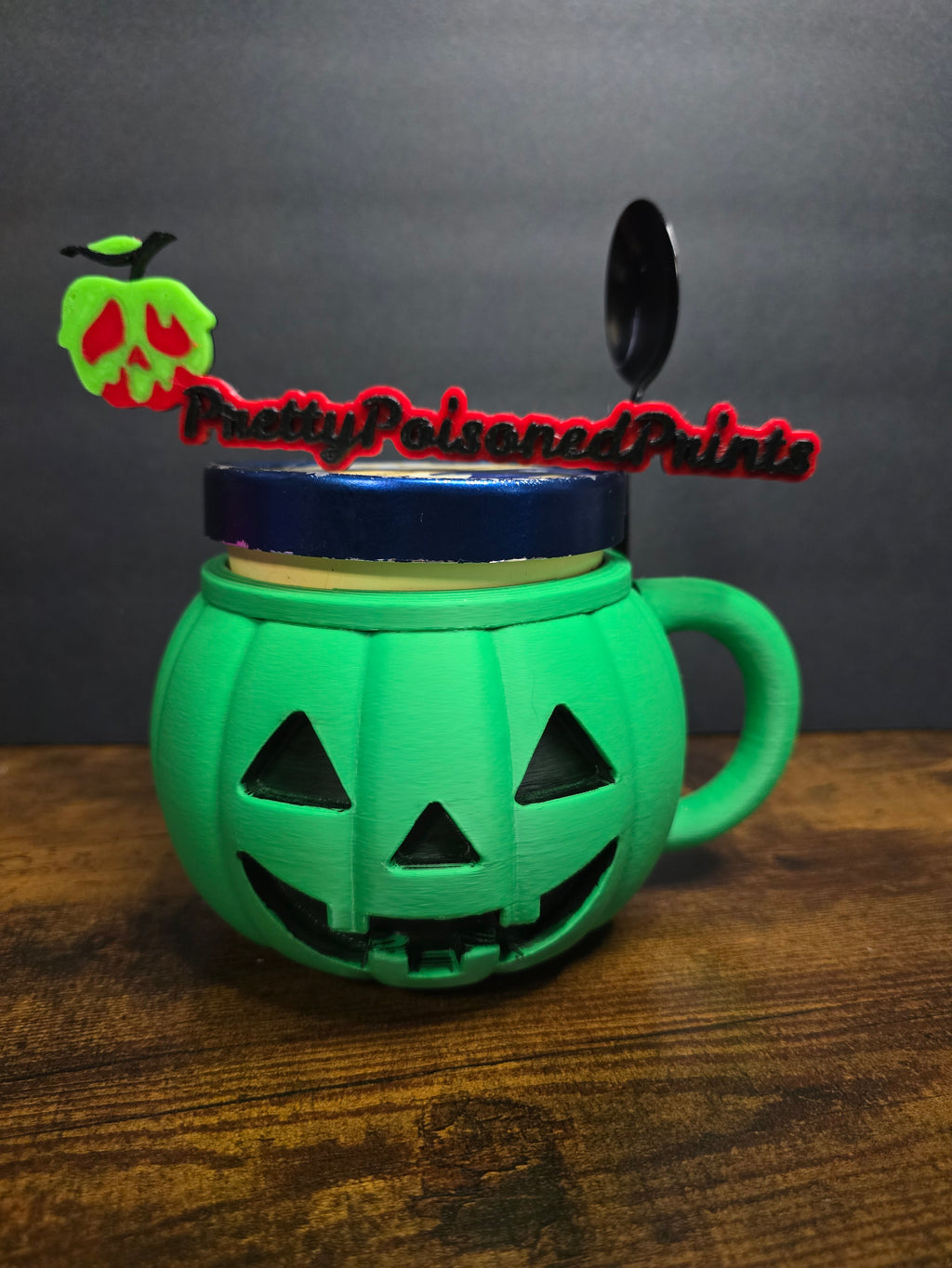 🎃 Jack-O’-Lantern Ice Cream Pint Holder
