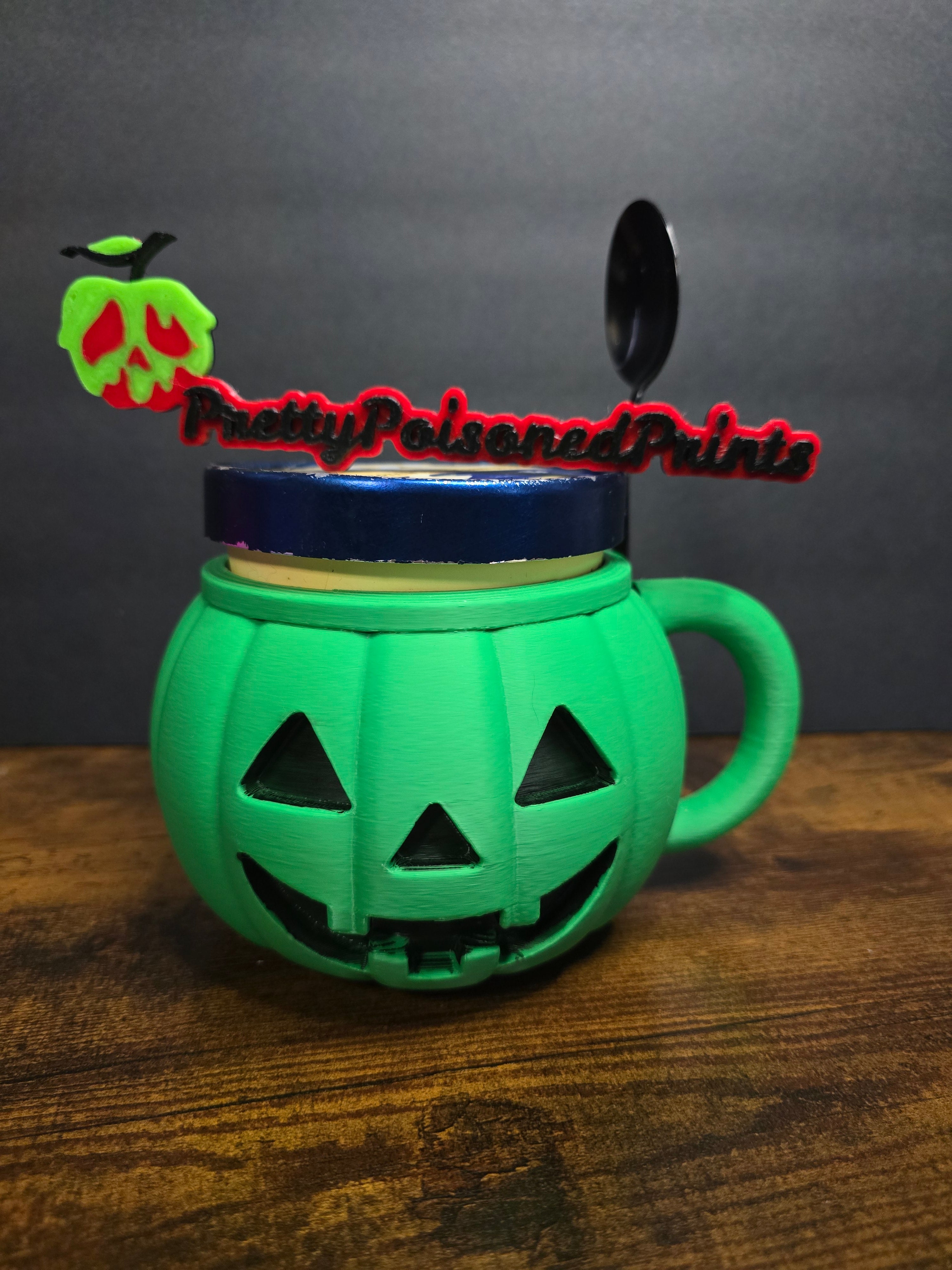 🎃 Jack-O’-Lantern Ice Cream Pint Holder