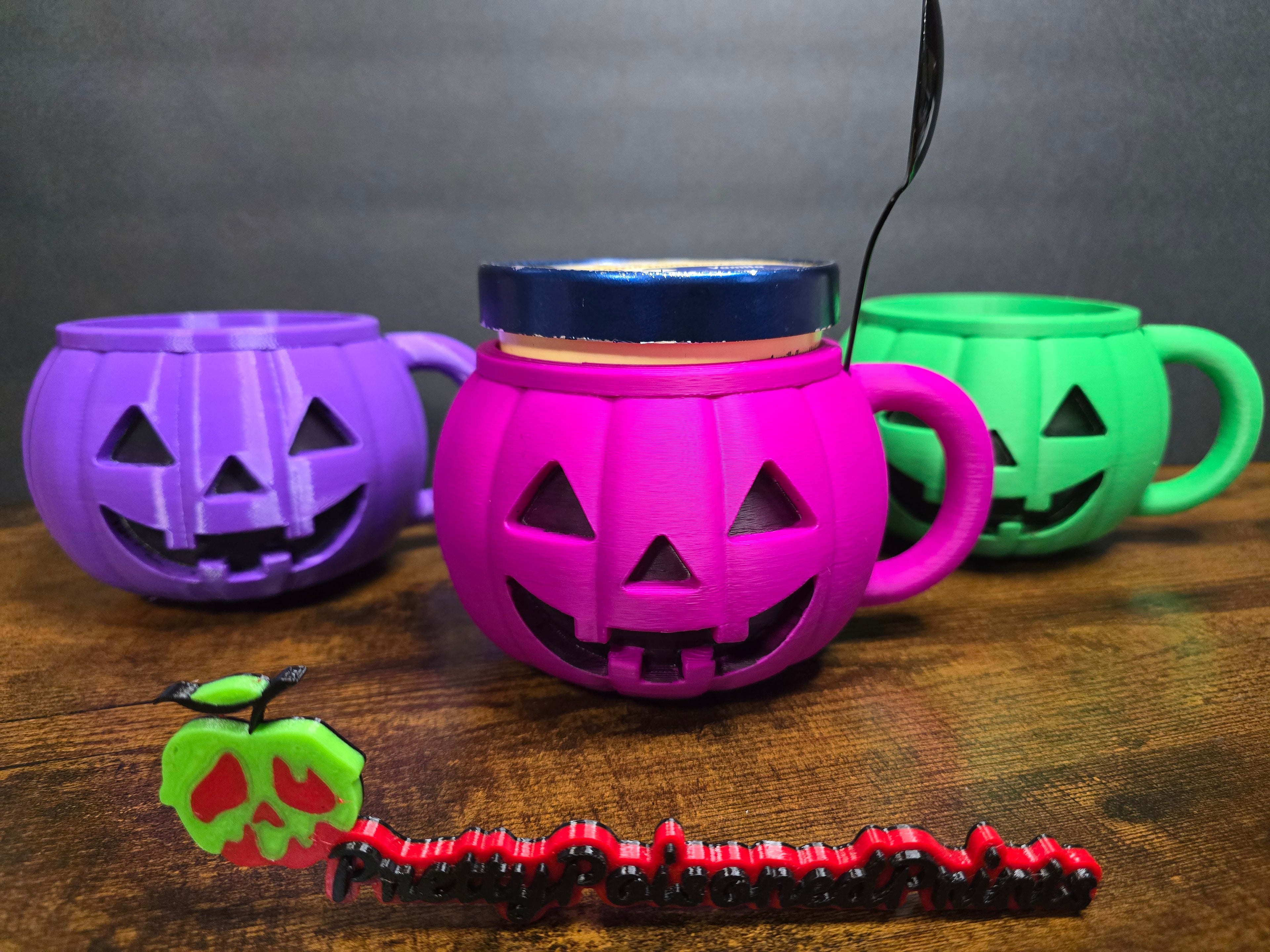 🎃 Jack-O’-Lantern Ice Cream Pint Holder